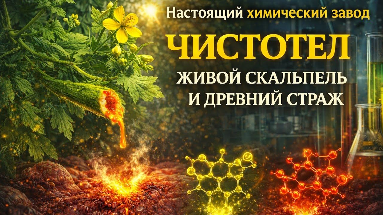 Чистотел: Молекулярный код "золотой капли" 🏵️ смотреть онлайн