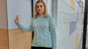 Пуловер спицами НЕЖНОСТЬ (рукав, подрез, перед, спинка)