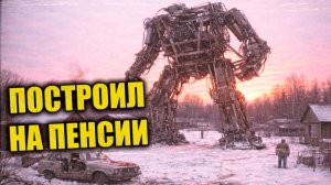 Зимой 1989 года в подмосковном посёлке инженер на пенсии построил гигантский самодельный экзоскелет