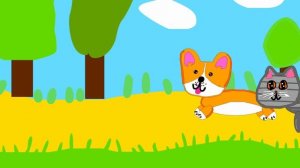 Кошка с собакой