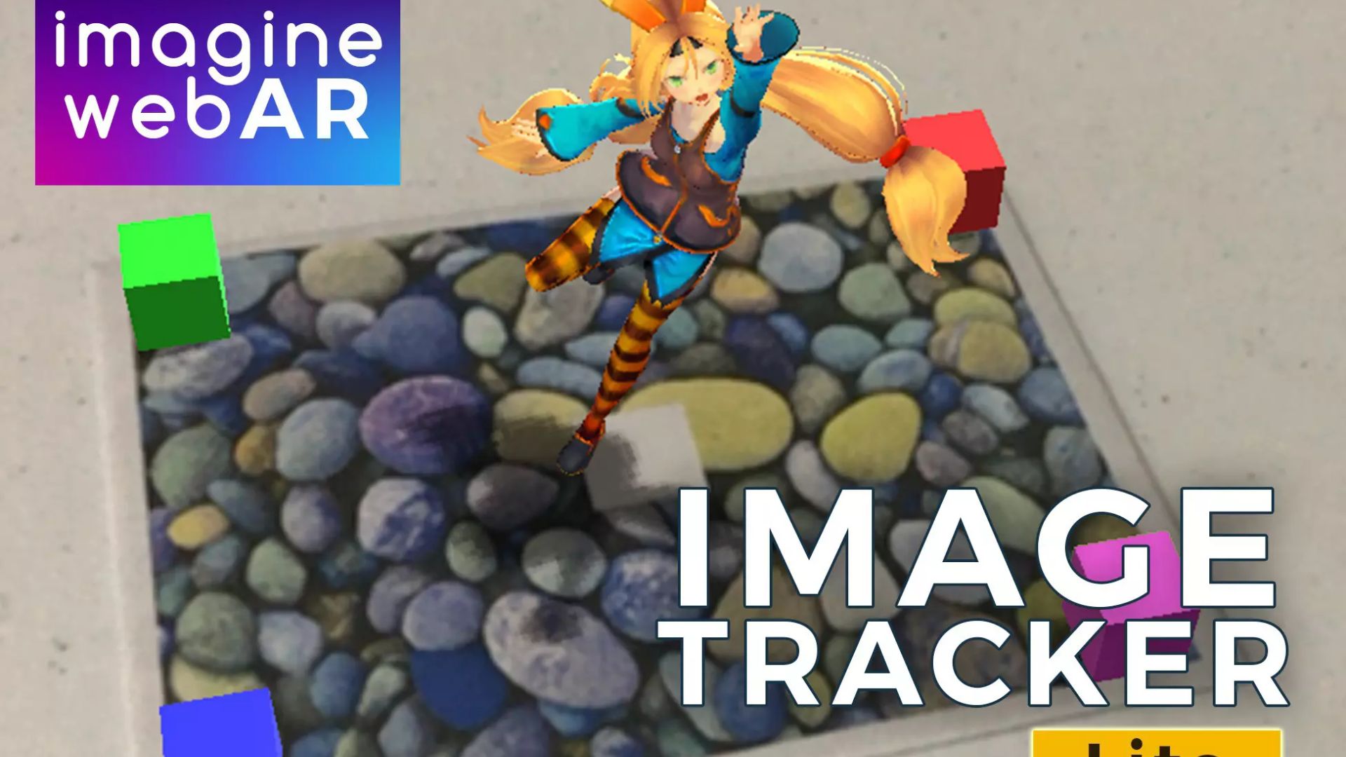 Asset Unity - Imagine WebAR - Image Tracker Free (Представьте себе WebAR - трекер изображений) смотреть онлайн