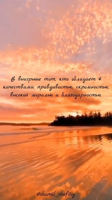 С этими качествами человек в выигрыше. Шейх Шамиль аш-Шафи'ий. смотреть онлайн