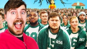 Игра в кальмара в реальной жизни. Мистер Бист.