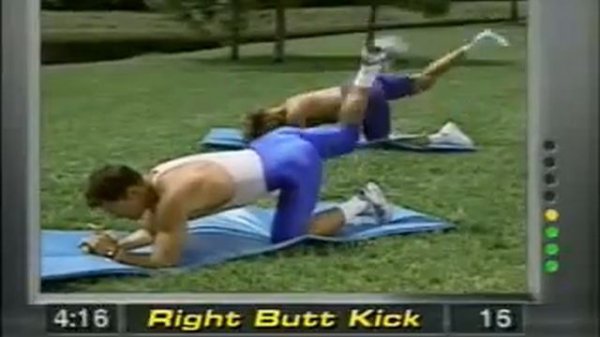 Тренируем ягодицы 8 минут в день (воркаут / workout)