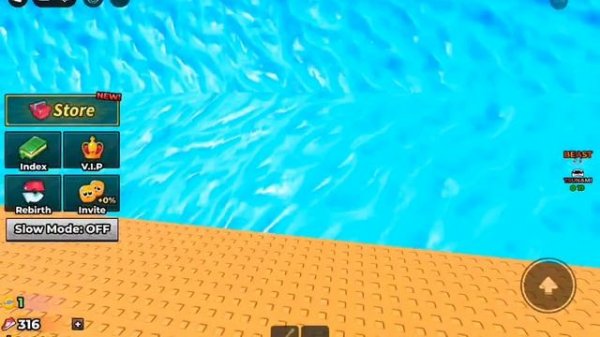 Зашёл в Escape Tsunami For Brainrots что бы протестить обновление!