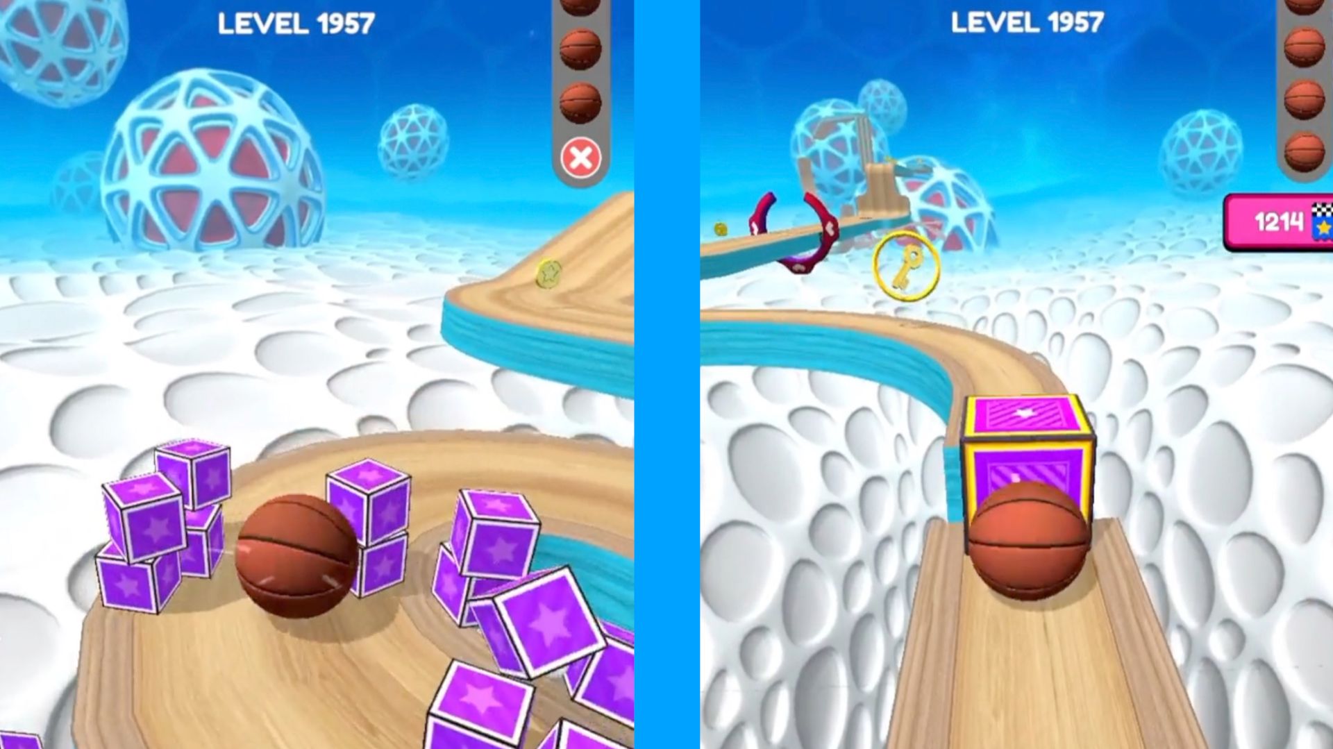 Going Balls Super Speed run Gameplay New Update Level 1957 смотреть онлайн