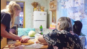 Как живут в Русской деревне,готовим с Бабушкой вместе