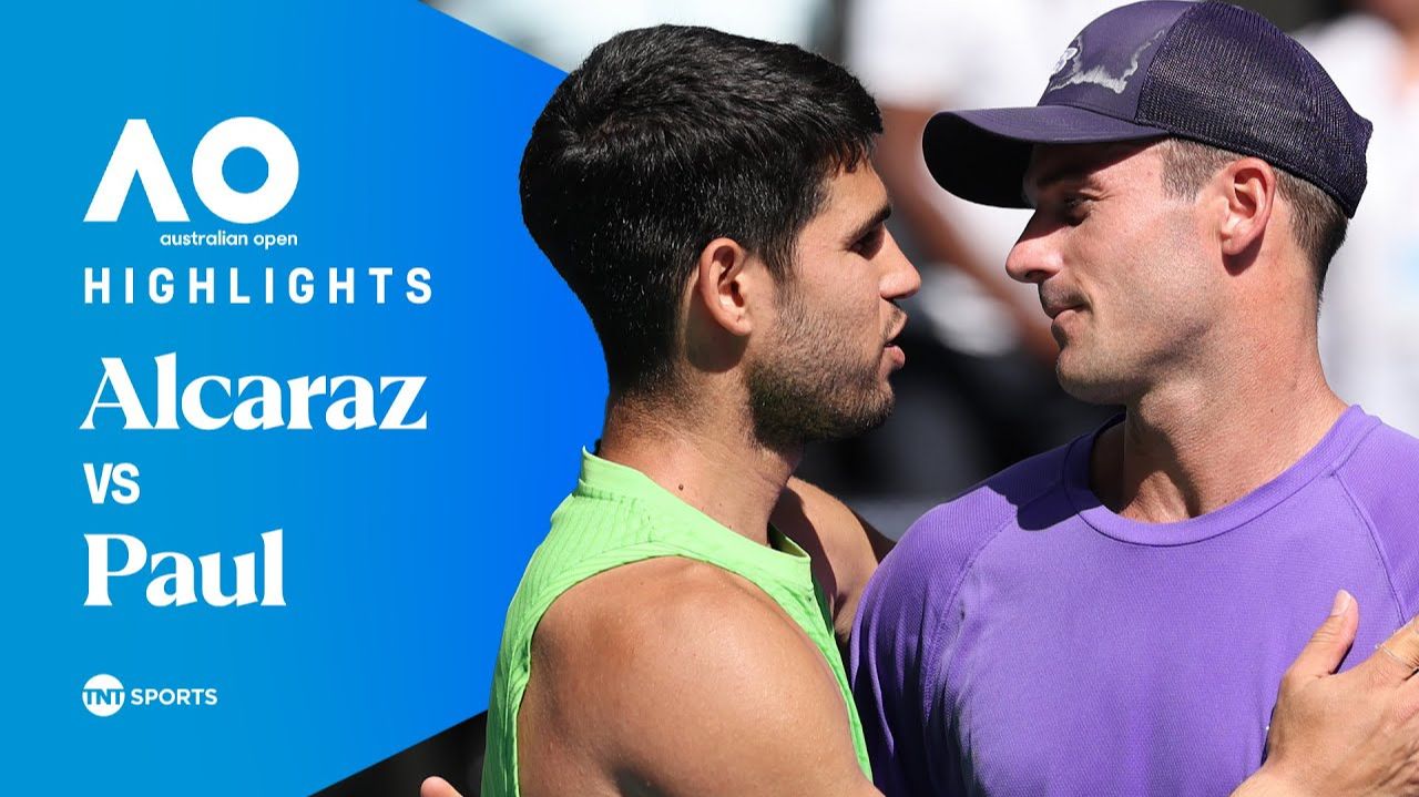 25.01.2026 | ОБЗОР ИГРЫ | Карлос Алькарас - Томми Пол | 4-й круг | AO 2026 | Highlights