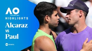 25.01.2026 | ОБЗОР ИГРЫ | Карлос Алькарас - Томми Пол | 4-й круг | AO 2026 | Highlights