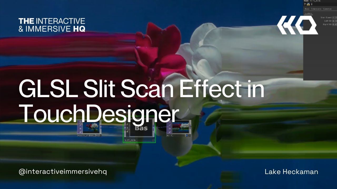 GLSL Slit Scan Effect in TouchDesigner смотреть онлайн