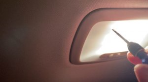 замена лампочки освещения плафона в haval jolion