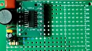 Стереоприемник своими руками на макетной плате.