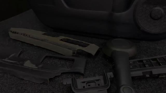 Honda CR-V 3. Перетяжка дверного подлокотника смотреть онлайн