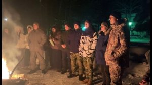Зареченская молодежь вернулась из зимнего похода «Марш патриотов»