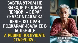 Истории из жизни: Завтра утром не выходи из дома первой! – сказала гадалка Люде в больнице…