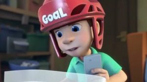 Фиксики . Игра. в футбол . Точный пас