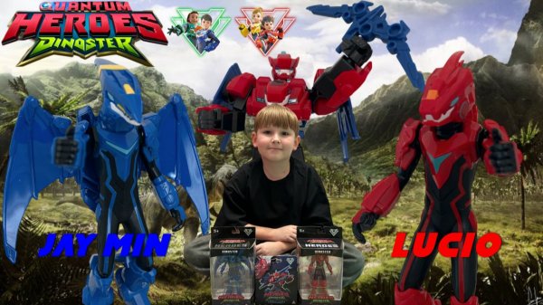 Герои Диностер Lucio / Jay Min / Raptor Bolt Wing