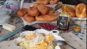 Морозы усилились❄Мой завтрак🥧Приготовили уху и жаркое 🥘👍