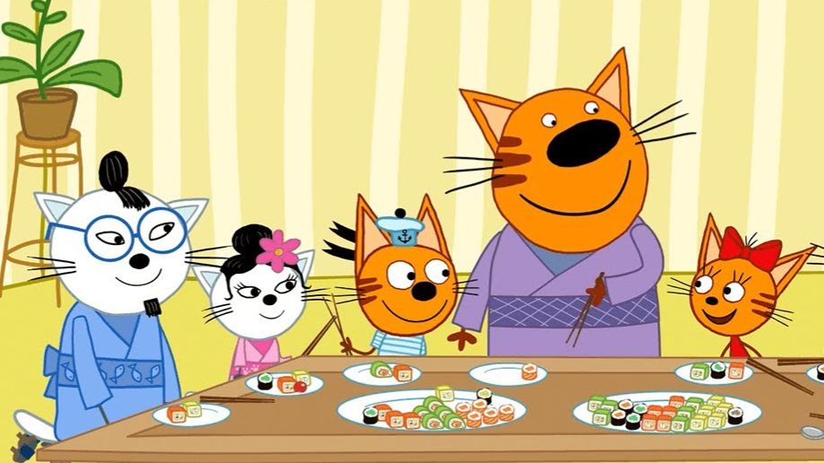 ТРИ КОТА - СБОРНИК ТРИ КОТА ДЛЯ ДЕТЕЙ - МУЛЬТИКИ ТРИ КОТА СМОТРЕТЬ смотреть онлайн