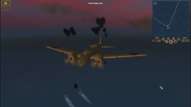 Бомбардировщики против эсминцев. Pacific Storm.Allies. Мод Samurai Spirit