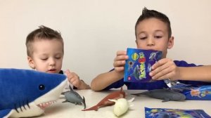 ★ Акулы & Ко Макси от DeAgostini. Открываем тянущихся Акул из рекламы