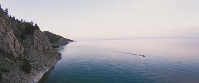 Baikal. Kuyada Sunset