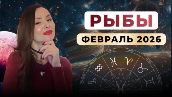 РЫБЫ - астрологический прогноз на февраль 2026