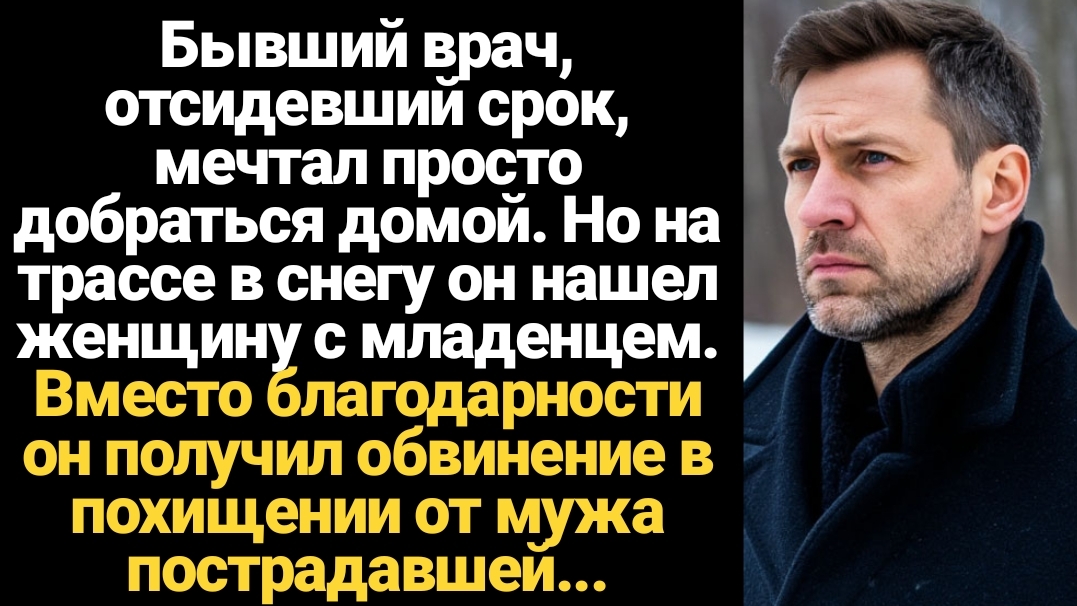 ИСТОРИИ ИЗ ЖИЗНИ/Бывший врач, отсидевший срок, на трассе в снегу нашёл женщину с ребенком смотреть онлайн