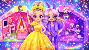 Поделки в стиле Зверополис 2: Кукольный Домик для Джуди и Газель. Куклы ЛОЛ ОМГ!