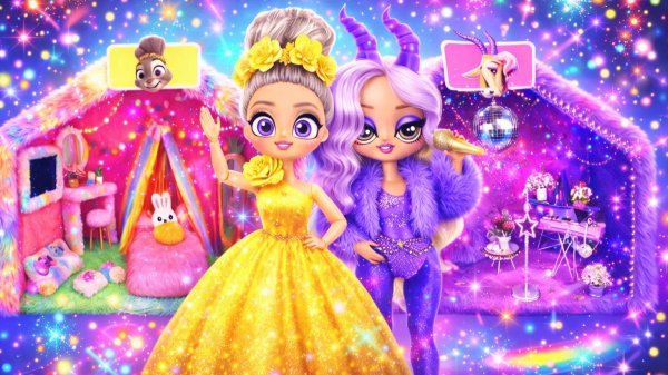 Поделки в стиле Зверополис 2: Кукольный Домик для Джуди и Газель. Куклы ЛОЛ ОМГ!