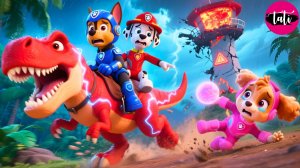 Щенячий патруль и Маршалл. Залипательное видео. Мультфильм для детей и малышей. Анимация 138