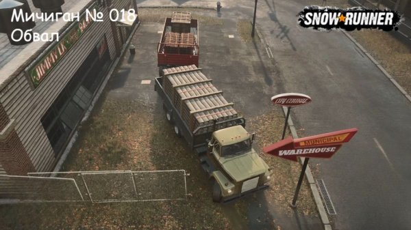 SnowRunner Мичиган № 018 Обвал