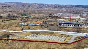 Март-апрель, 2019 г - Виды города с крыши пр. Притомский. Кемерово