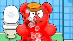 Желейный медведь Валера. Валера игра домашний питомец. Игра для детей