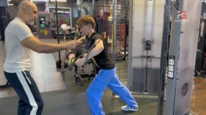 Многоповторка от Папы Смита и его ученика Степана. Грудь, плечи в натурашку