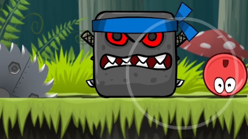 Красный шар. Босс. Красный шар 4.  Прохождение часть 8. Прыгающий шар. Бегущий шар. Шар приключения.