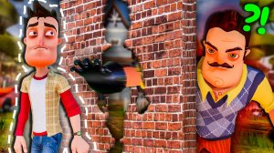 Сосед ВИДИТ МЕНЯ через СТЕНЫ... Hardcore Neighbor Прохождение