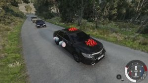 Кавказская свадьба в BeamNG.drive