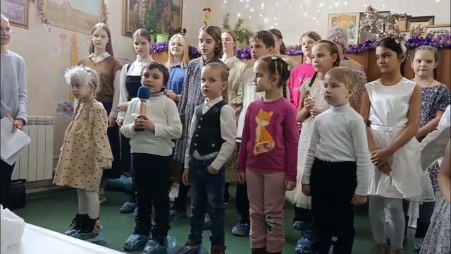 Рождество Христово в воскресной школе смотреть онлайн