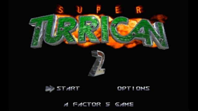 Super Nintendo (Snes) 16-bit Super Turrican 2 Stage 1-4 Прохождение смотреть онлайн
