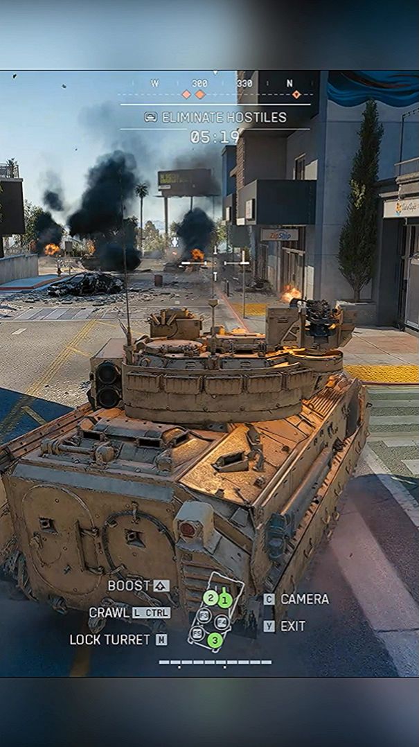Battlefield 6 На танке по городу #shorts смотреть онлайн