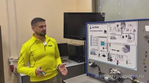 ГБО Альфа МС на стенде