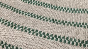 Жаккард по кругу на вязальной машине