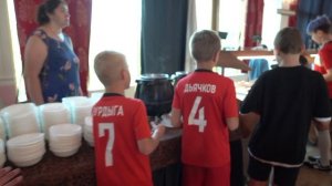 Летние сборы академии ФК Спартак Москва (отчет для родителей)