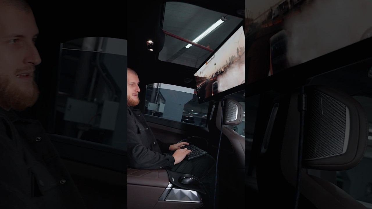 BMW 740d: автомобиль для деловых геймеров #WeOne смотреть онлайн