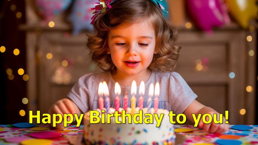 song Happy birthday to you английский песенка С днём рождения смотреть онлайн