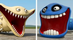 Мультик: Голодная Змея Фаза против Голодного Червя Фаза!