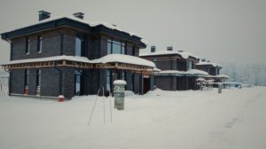 ЕЛИ зимняя спокойная атмосфера в поселке