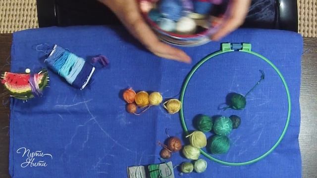 Пути нити - Подушка Рыж на небесных полях