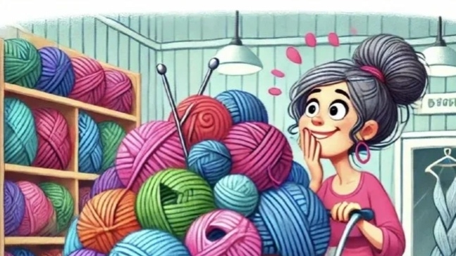 Мои запасы пряжи. Часть 3/2- пряжа в бобинах.🧶 смотреть онлайн